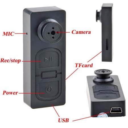 Spy Button Camera 
